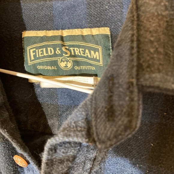 Vintage Field & Stream Thick Flannel Shacket XL - Picture 1 of 3
